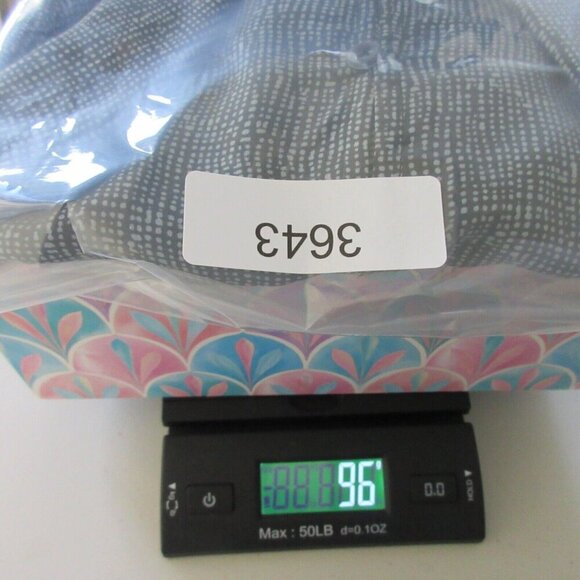 Rag Poets Blouse Women S Gray Bohemian Pleated Button Front Dotted Casual 96 - Picture 10 of 10